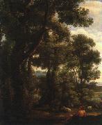 Claude Lorrain Landscape with Goatherd oil